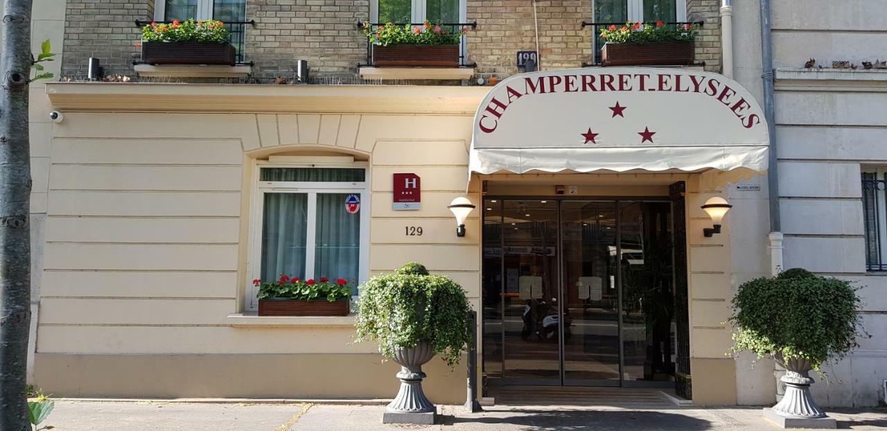 Hotel Champerret Elysees París Exterior foto